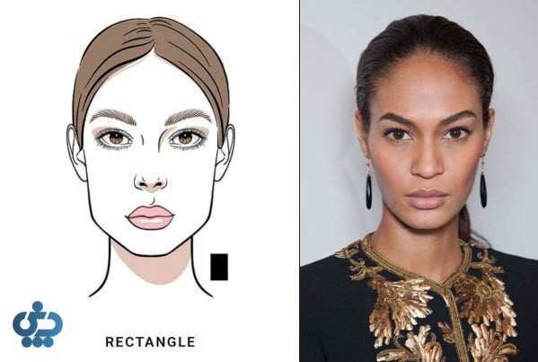 فرم صورت مستطیلی