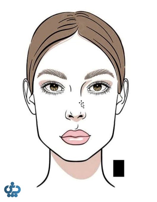 آرایش متناسب با فرم صورت کشیده یا مستطیلی