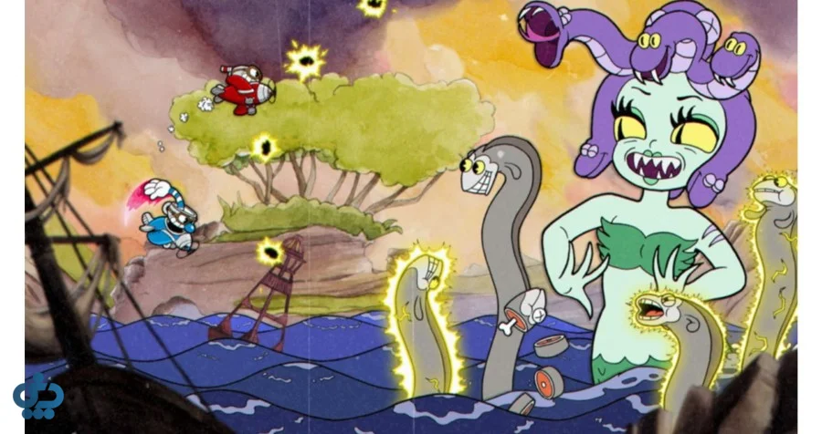 بازی Cuphead، یک بازی اکشن و شوتر دونفره