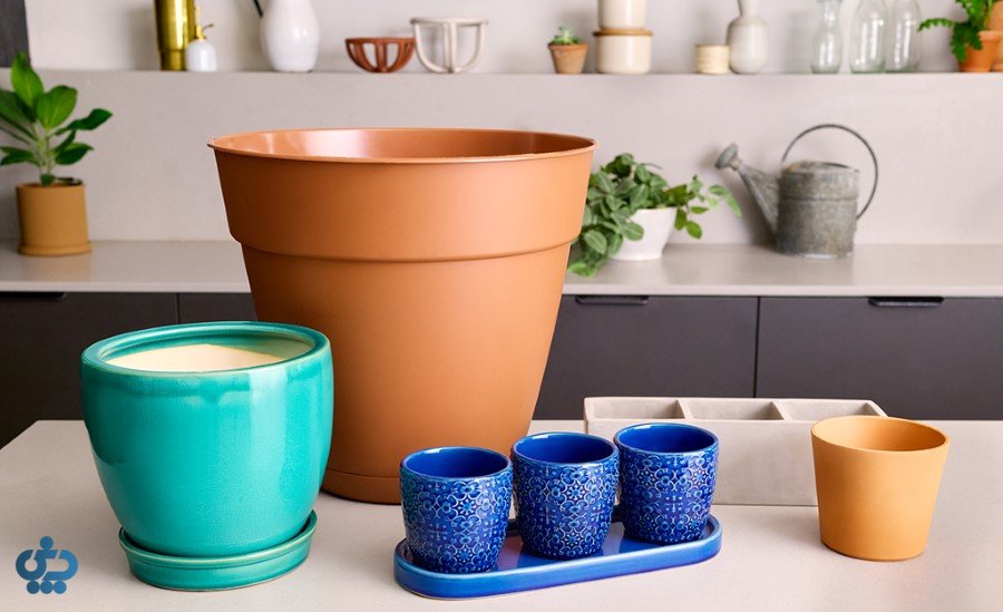 انتخاب گلدان مناسب