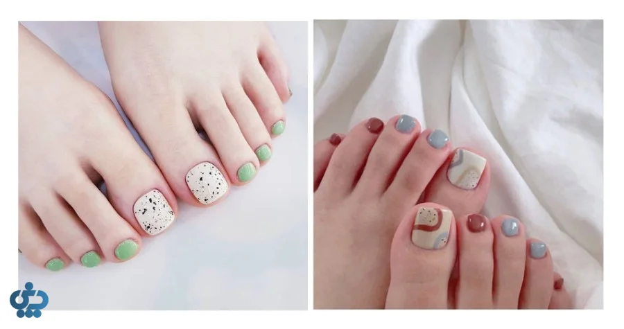 ایده‌های محبوب مدل ناخن پا