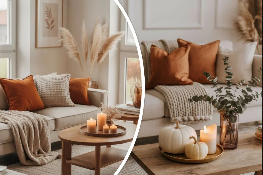 رنگ‌های پاییزی در دکوراسیون منزل | ایده های جذاب و کاربردی سال ۱۴۰۴