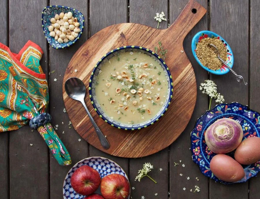 طرز تهیه آش شلغم مقوی برای درمان سرماخوردگی