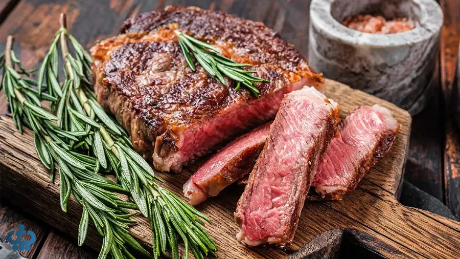 پخت متوسط استیک