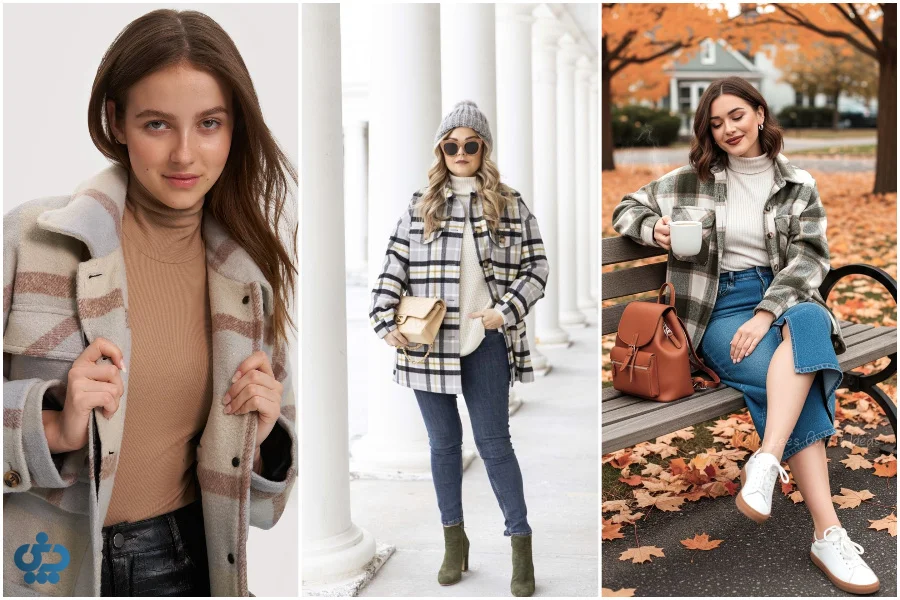 ایدههای استایل زنانه با شکت