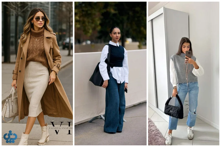 بهترین ترکیب رنگ‌ها برای استایل با وست بافت