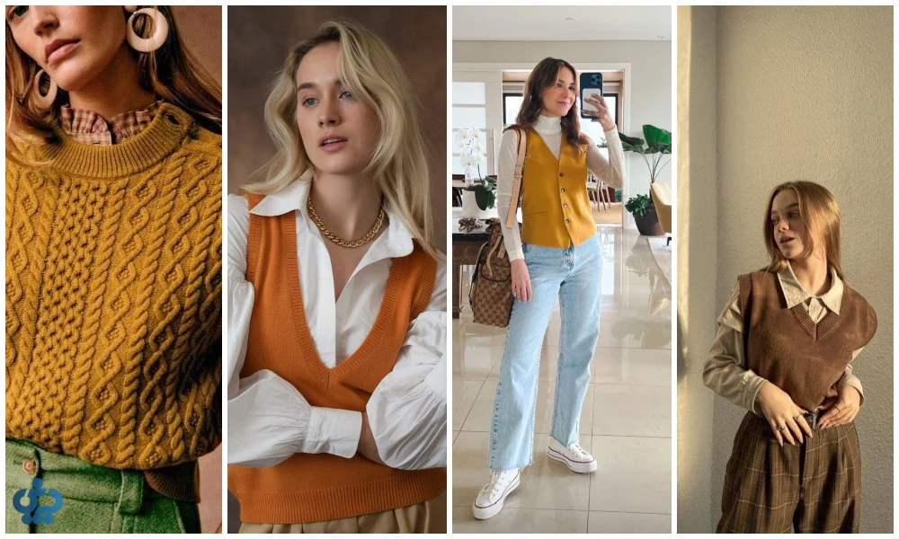 بهترین ترکیب رنگ‌ها برای استایل با وست بافت