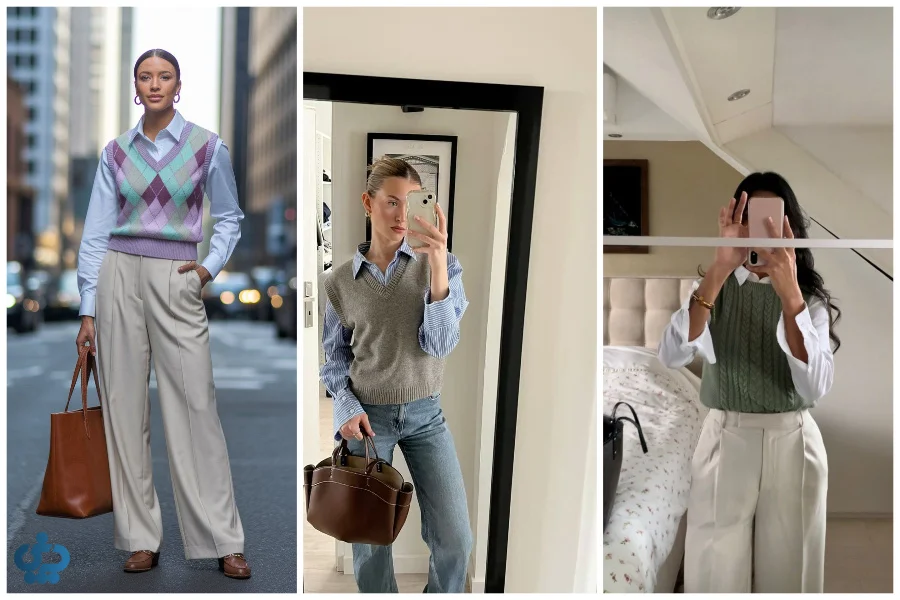 بهترین ترکیب رنگ‌ها برای استایل با وست بافت