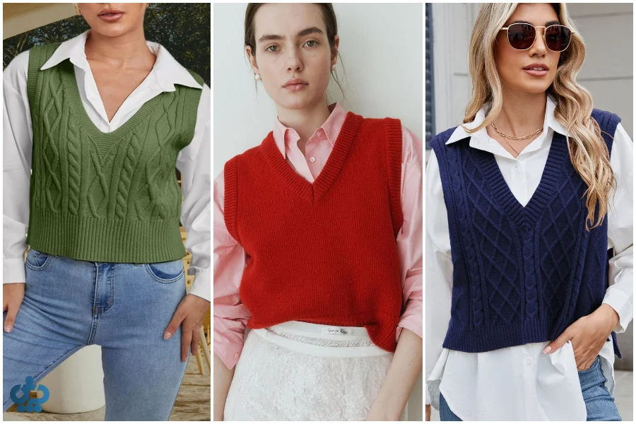 بهترین ترکیب رنگ‌ها برای استایل با وست بافت