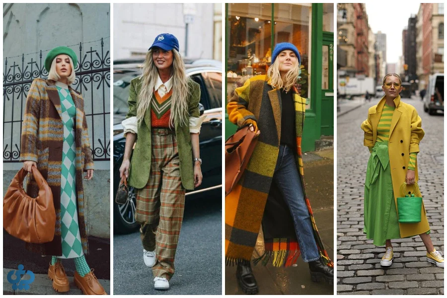 بهترین ترکیب رنگ برای استایل زمستانه