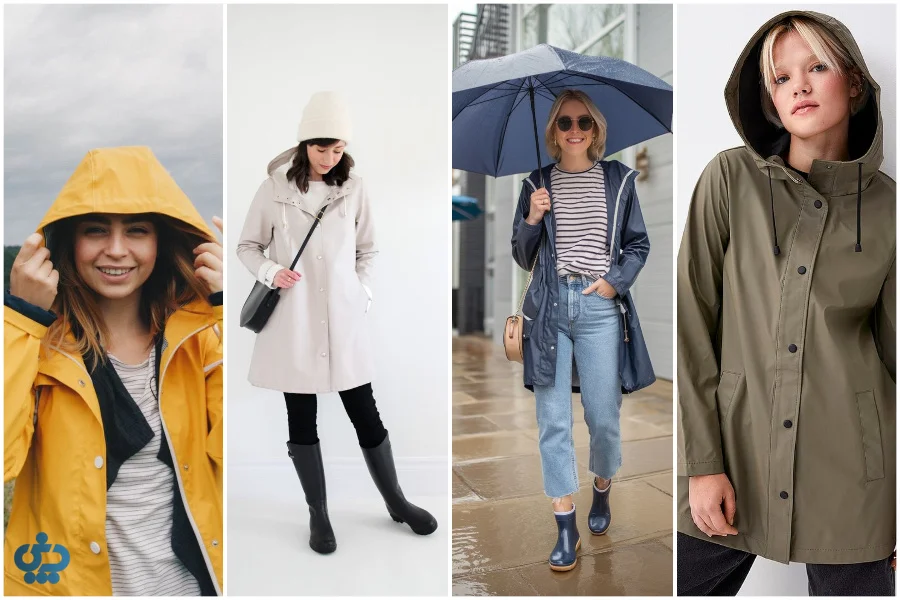 بهترین ترکیب رنگ برای استایل با بارانی کوتاه