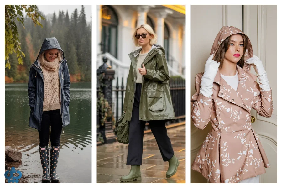 بهترین ترکیب رنگ برای استایل با بارانی