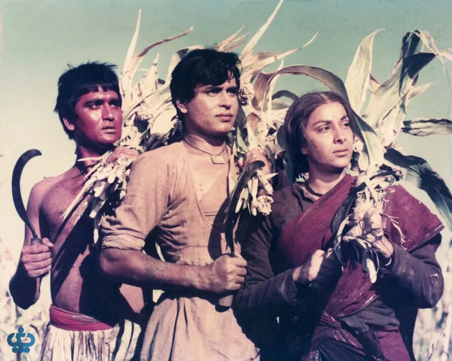 نمایی از فیلم هندی مادر هند، درام کلاسیک