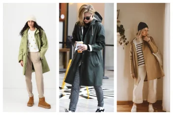 بهترین استایل با بارانی کوتاه در فصل پاییز و زمستان