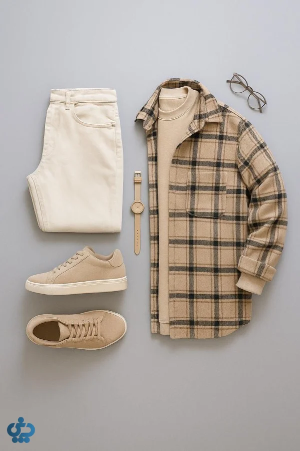 لایه بندی استایل زمستانی مردانه