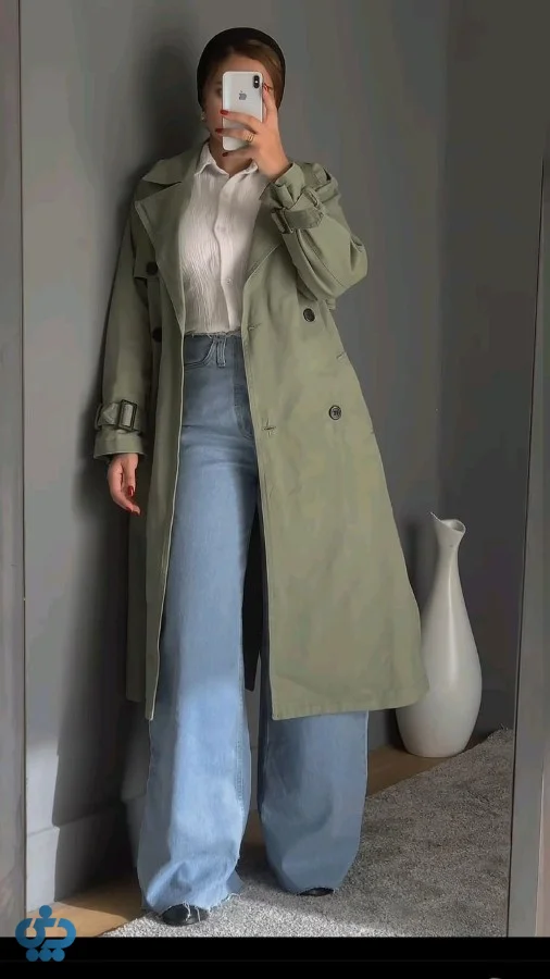 ایده استایل با ترنج کت