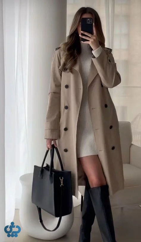 ایده استایل با ترنج کت