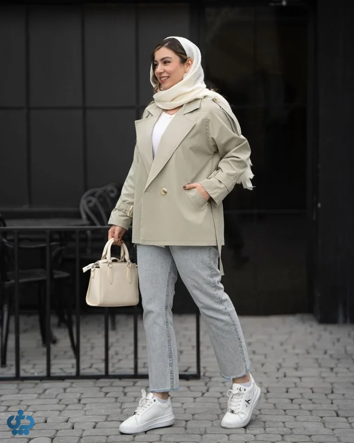 ایده استایل با ترنج کت