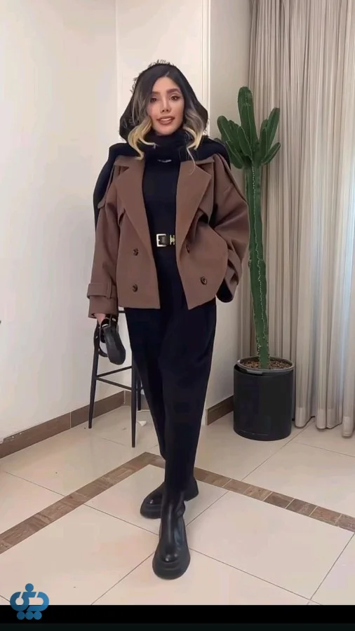 ایده استایل با ترنج کت