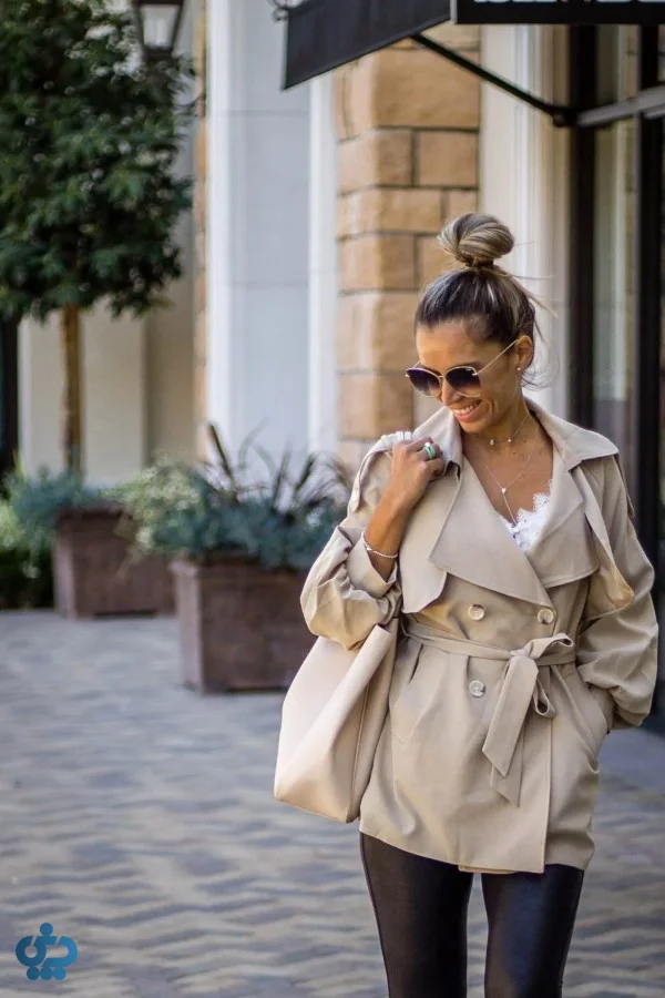 ایده استایل با ترنج کت