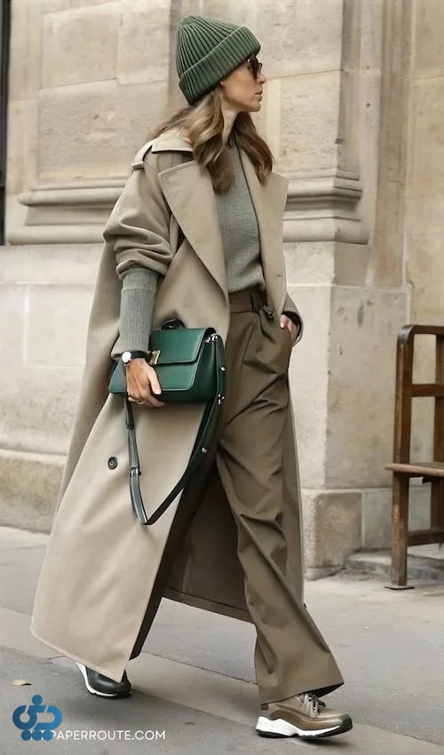 ایده استایل با ترنج کت