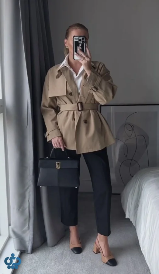 ایده استایل با ترنج کت