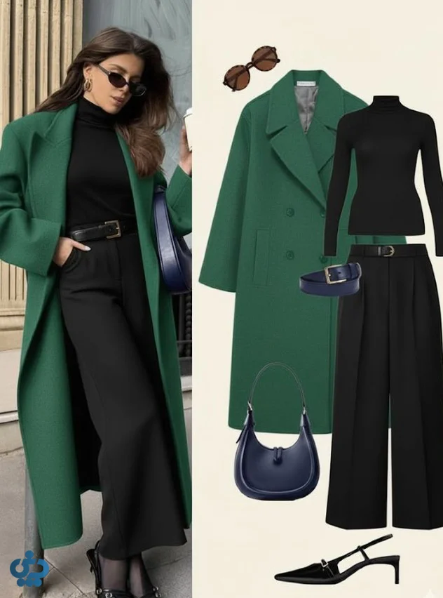 ترکیب رنگ استایل های زمستانی