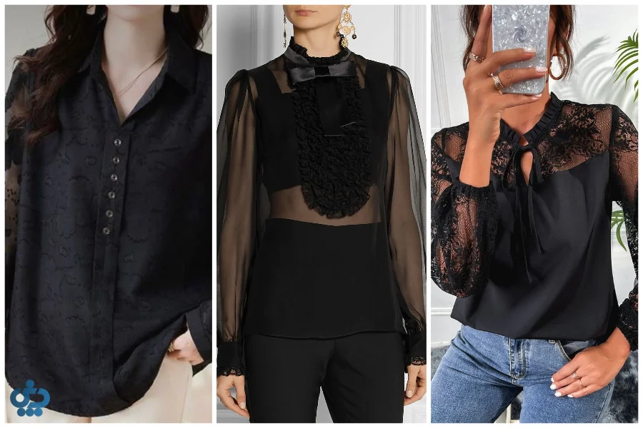 ست کردن لباس‌های توری برای مهمانی‌ها