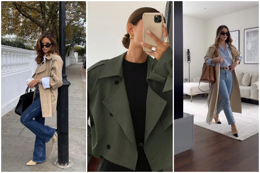 بهترین ترکیب رنگ‌ها برای استایل ترنچ کت در سال ۲۰۲۵