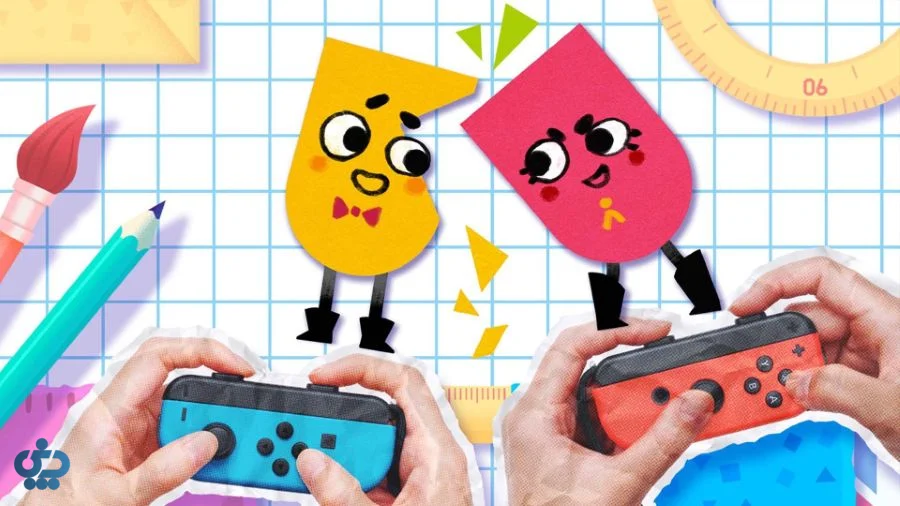 بازی Snipperclips (۲۰۱۷)؛ پازل‌های کاغذی بامزه