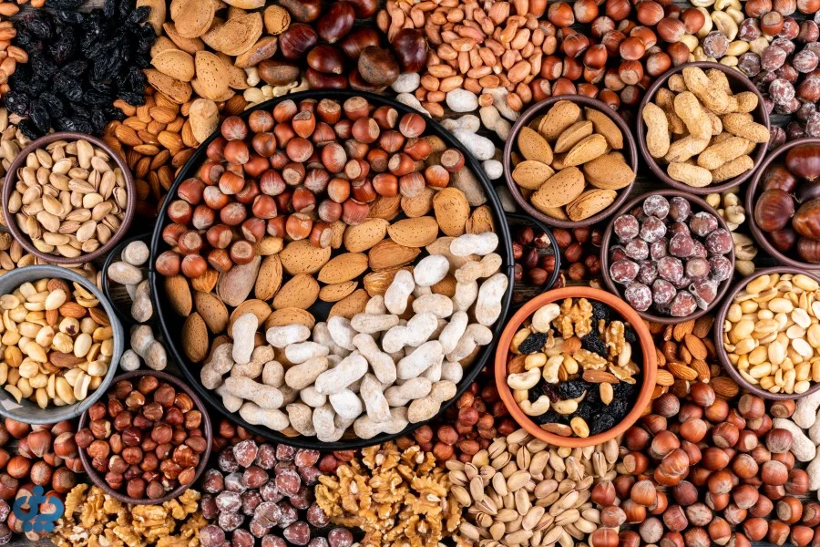 آجیلها و دانهها: منبع طلایی چربیهای مفید