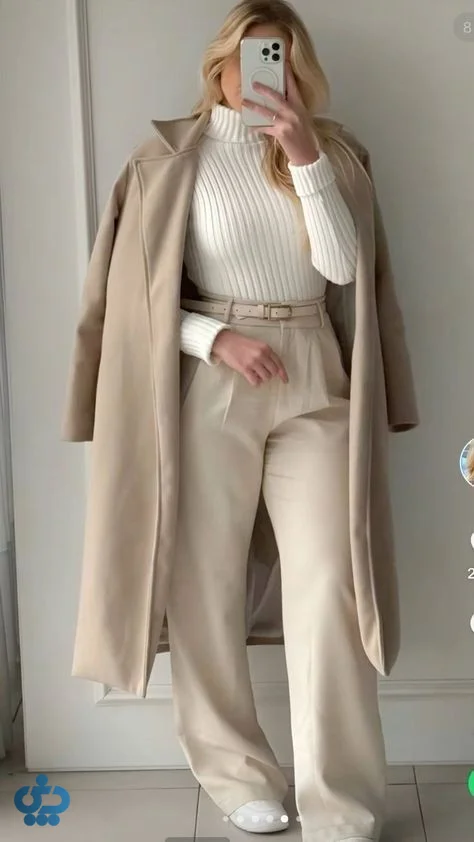 استایل مونوکروم سفید و کرم