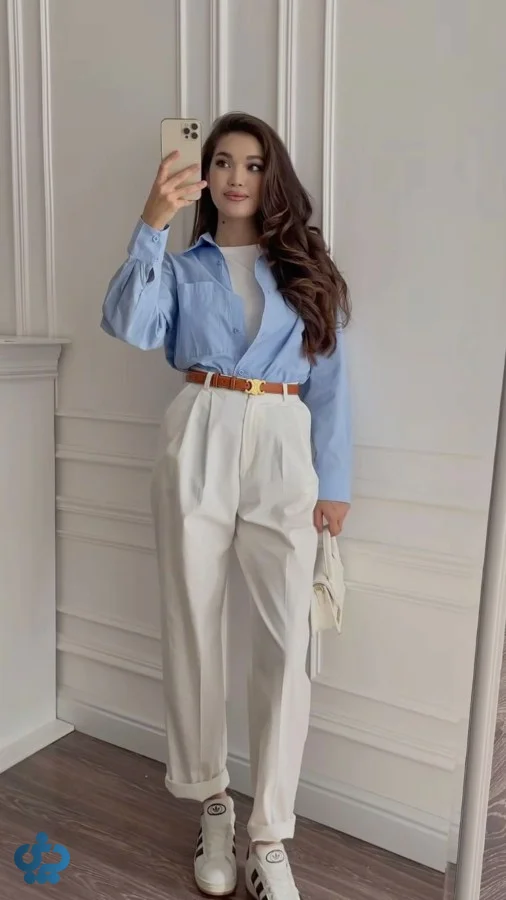 استایل بژ و رنگ‌های پاستیلی (آبی یا صورتی ملایم)