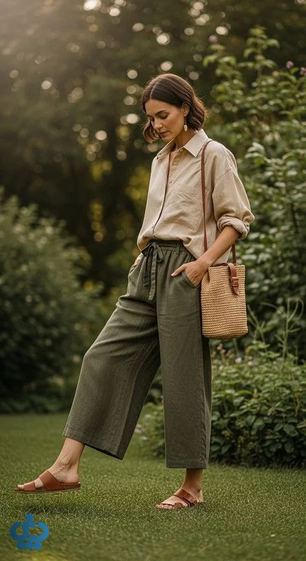 استایل بژ و رنگ‌های زمینی(خاکی و زیتونی)