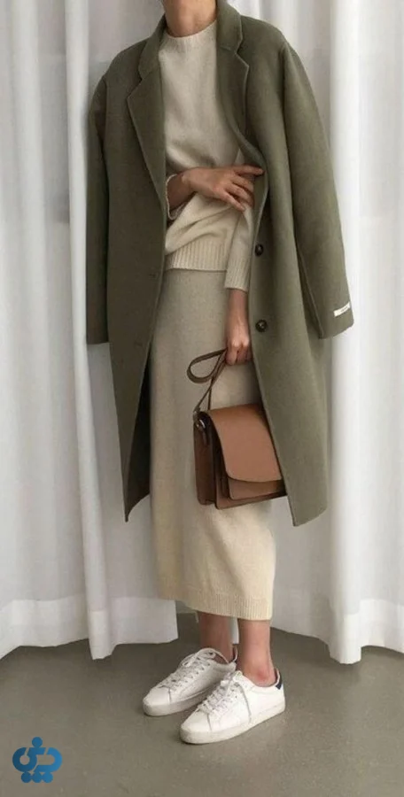 استایل بژ و رنگ‌های زمینی(خاکی و زیتونی)