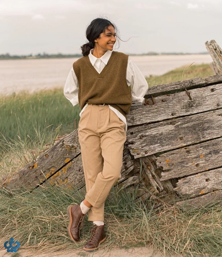 استایل بژ و رنگ‌های زمینی(خاکی و زیتونی)