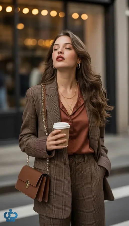 استایل رسمی و محیط کار با رنگ بژ