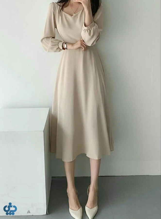 استایل مجلسی و شب با رنگ بژ