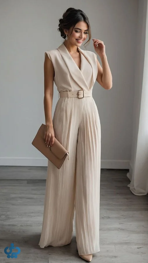 استایل مجلسی و شب با رنگ بژ