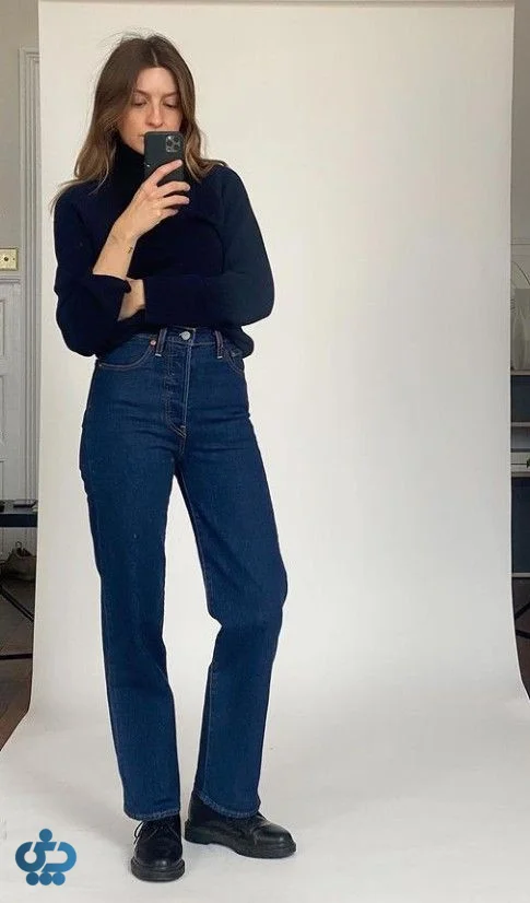 شلوار جین راسته