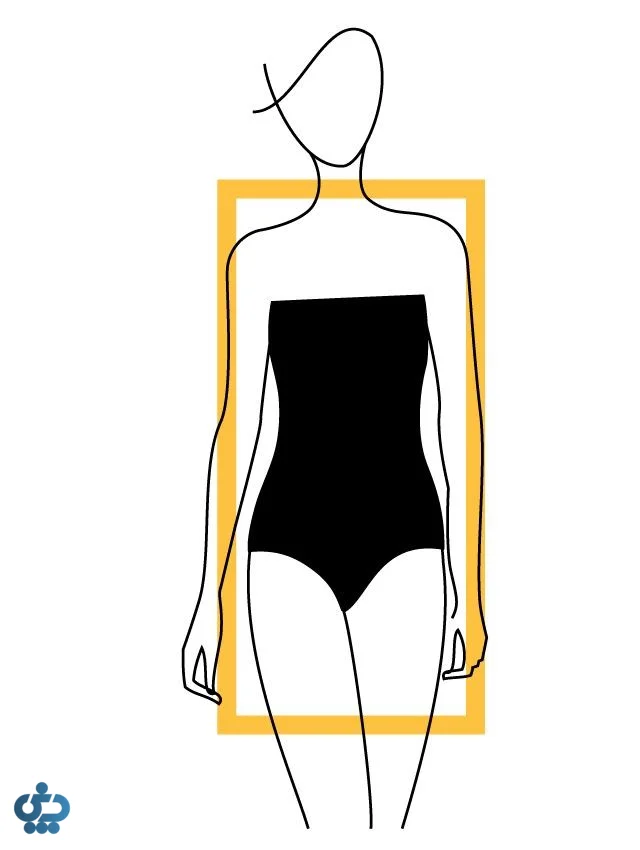 استایل اندام مستطیل