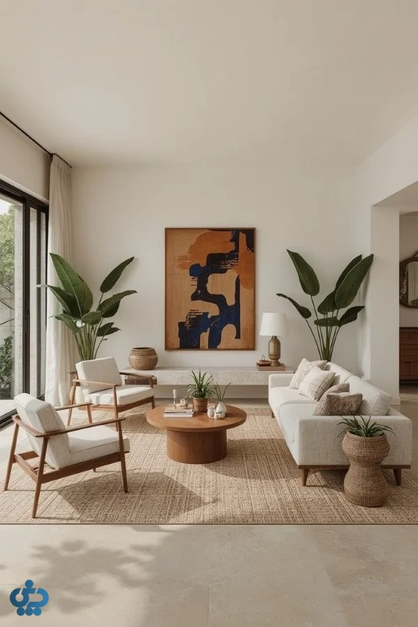 پالت رنگی مبل 2025: الهام از خاک و جنگل