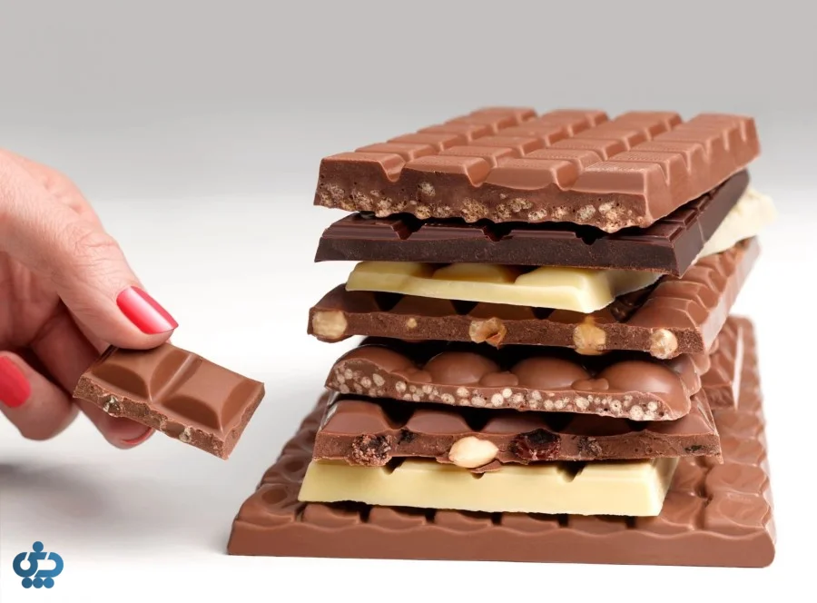 پک شکلات تلخ و قهوه