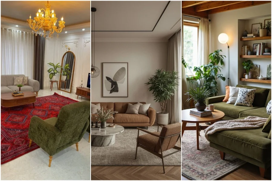 مبلمان ترند 2025؛ راهنمای جامع دکوراسیون راحت و اکولوژیک برای خانه مدرن