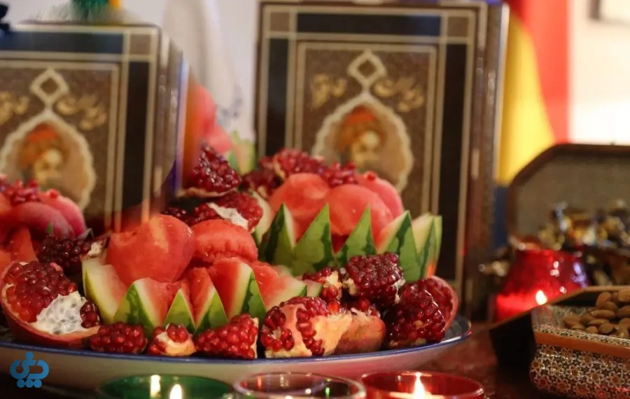 ایده تزئین شب یلدا عروس