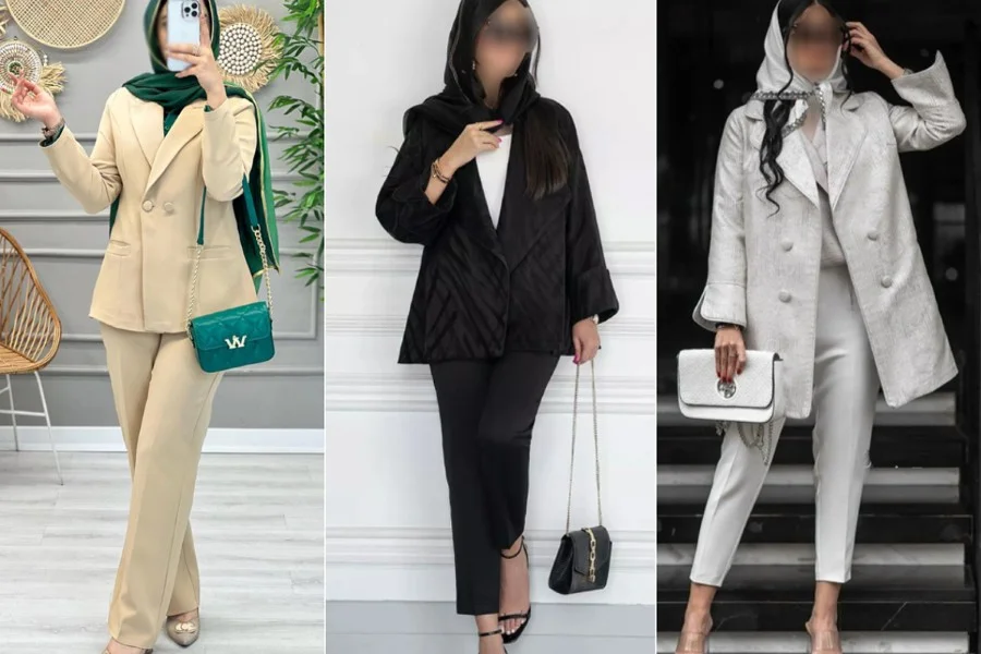 استایل رسمی زنانه؛ جدیدترین مدل‌های کت و شلوار ترند و شیک