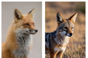 فرق شغال و روباه؛ تشخیص دقیق تفاوت‌های ظاهری، صدا و رفتار + راهنمای سریع