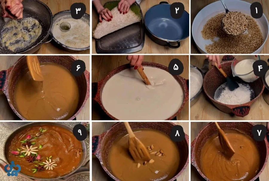 مواد لازم و طرز تهیه سمنو