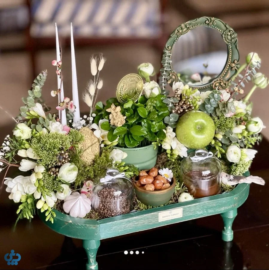 ایده سفره هفت سین عروس