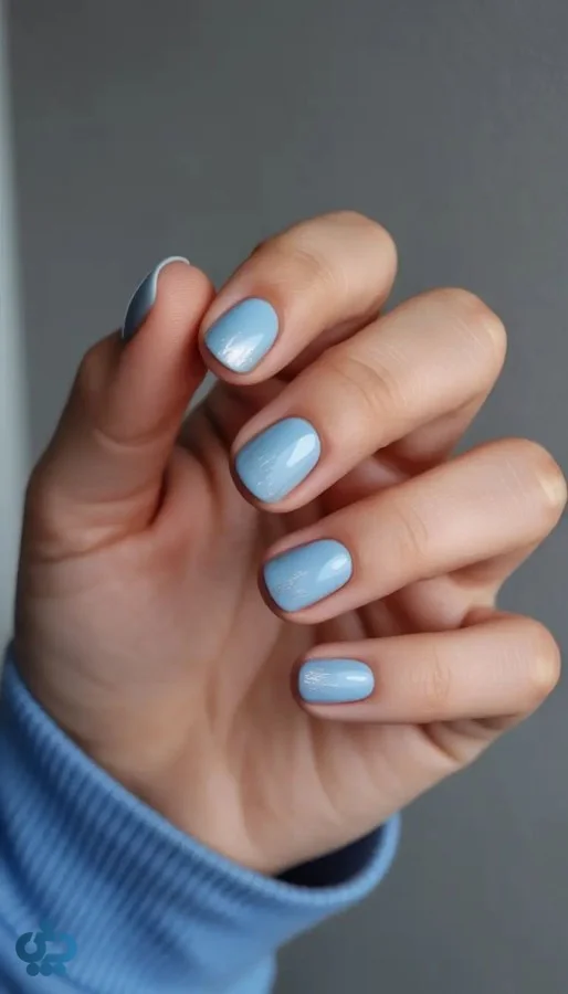 ایده طراحی آبی مه آلود